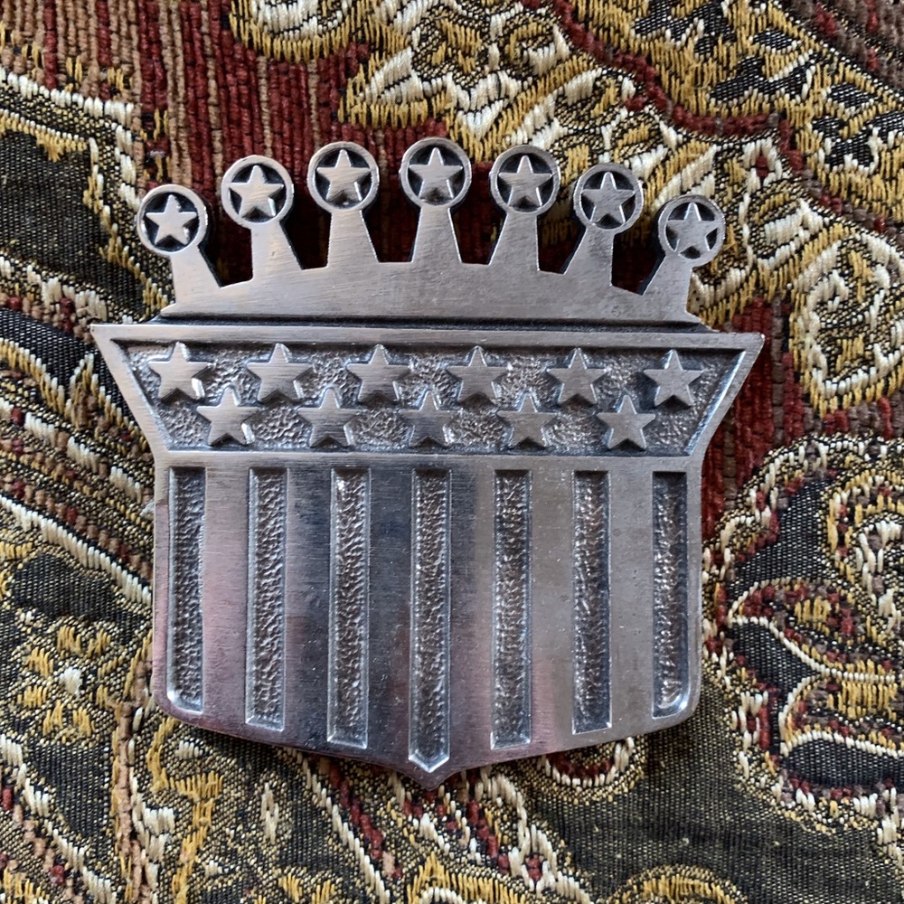 Silver Star Belt Buckle